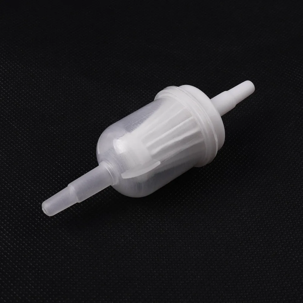 Hot Sale 6Pcs In Line Fuel Filter VISU FILTER 1/4" FUEL LINE Oil Fuel