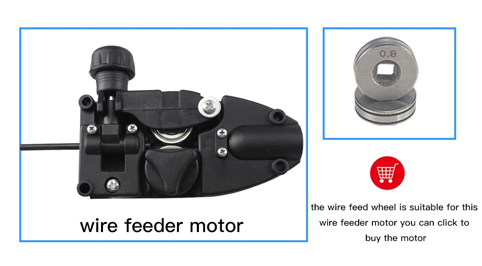 Ролик для подачи проволоки 0,8 мм 1,0 мм 1,2 мм двойной размер сварочный аппарат для сварки проволоки