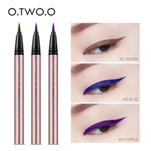 O.TWO.O Colorful Purple Liquid Eyeliner Eye Make Up Super Waterproof Long Lasting Eye Liner Easy to Wear Party Makeup