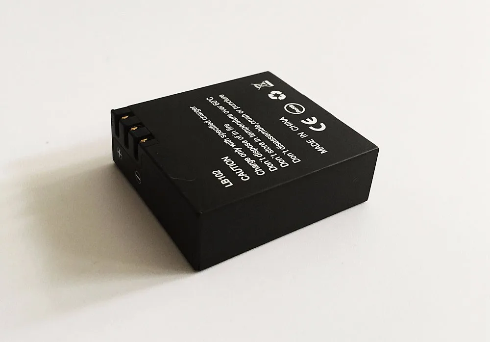 Аккумулятор GitUp 1000mAh резервный перезаряжаемый литий-ионный аккумулятор для GitUP Git2/Git2P WiFi Спортивная Экшн-камера