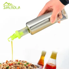 304 масло с уксусом из нержавеющей стали оливковый диспенсер бутылка горшок герметичная кухня здоровый соусник 320 мл