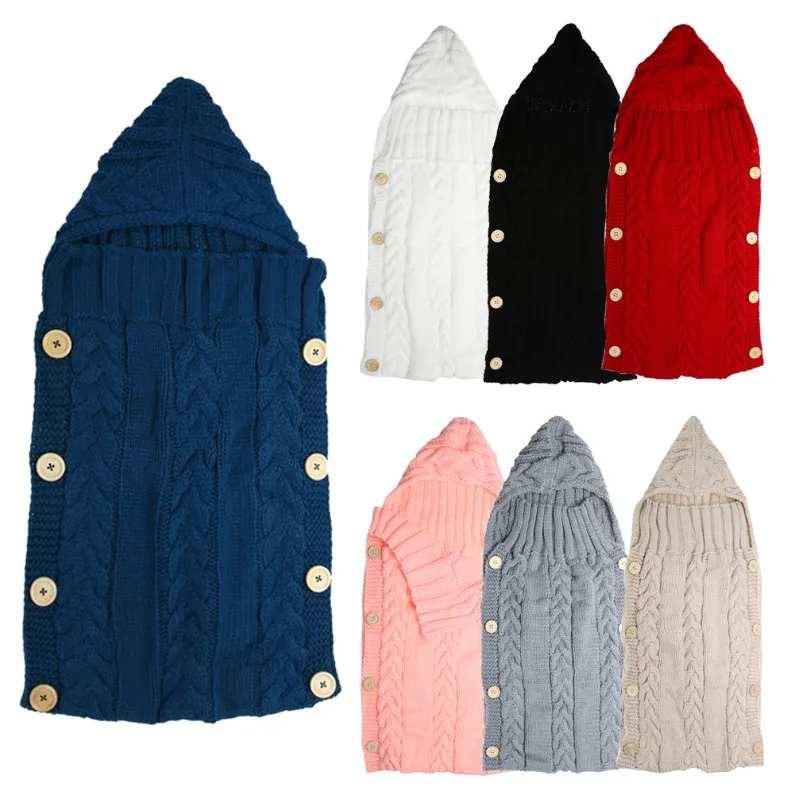 Newborn-Baby-Sleeping-Bag-Winter-Warm-Wool-Knitted-Hoodie-Swaddle-Wrap-Cute-Soft-Infant-Baby (2)