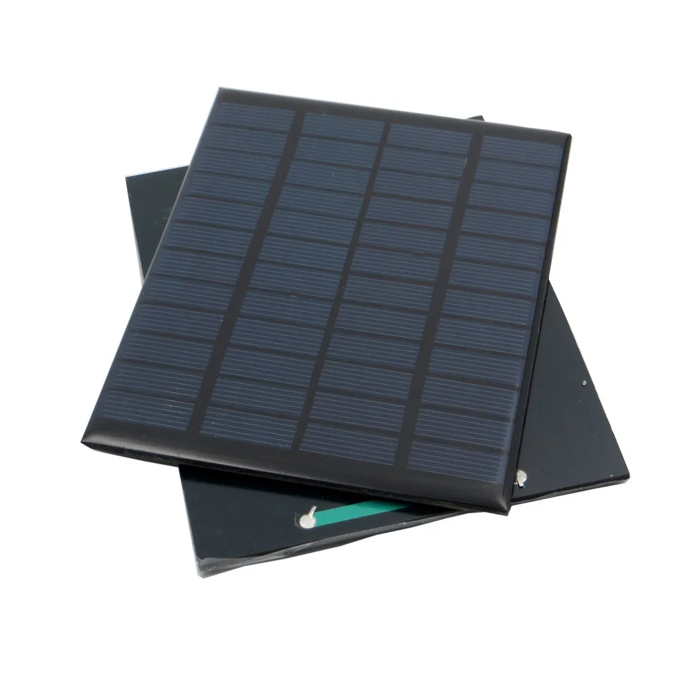 1 шт. x Солнечный модуль 12 В 2 Вт 166ма портативный модуль DIY Маленькая солнечная панель для сотового телефона зарядное устройство Домашний Светильник игрушка солнечная батарея