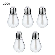 5Pcs 5ML DIY Empty Lip Glaze Tube Lip Balm Tools Homemade Lipstick Glaze Container Empty bulb shape Cosmetic Tube creative gifts 5Pcs 5ML DIY Empty Lip Glaze Tube Lip Balm Tools Homemade Lipstick Glaze Container Empty bulb shape Cosmetic Tube creative gifts