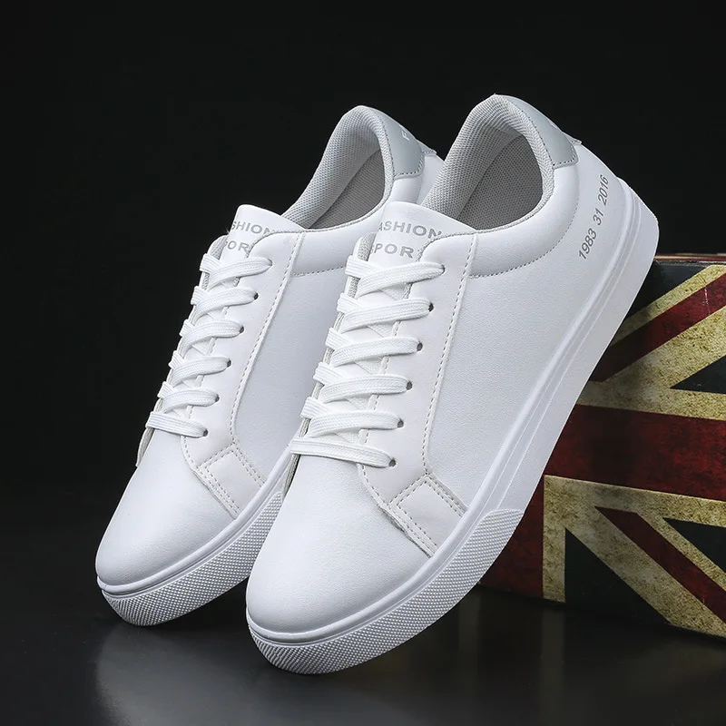 

Spring And Summer Fashion Mens Casual Shoes Lace-Up Breathable White Shoes Sneakers Mens Trainers Zapatillas Hombre