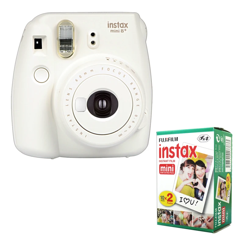 Fujifilm Instax Mini 8 Plus Instant Camera Vanilla + Fuji