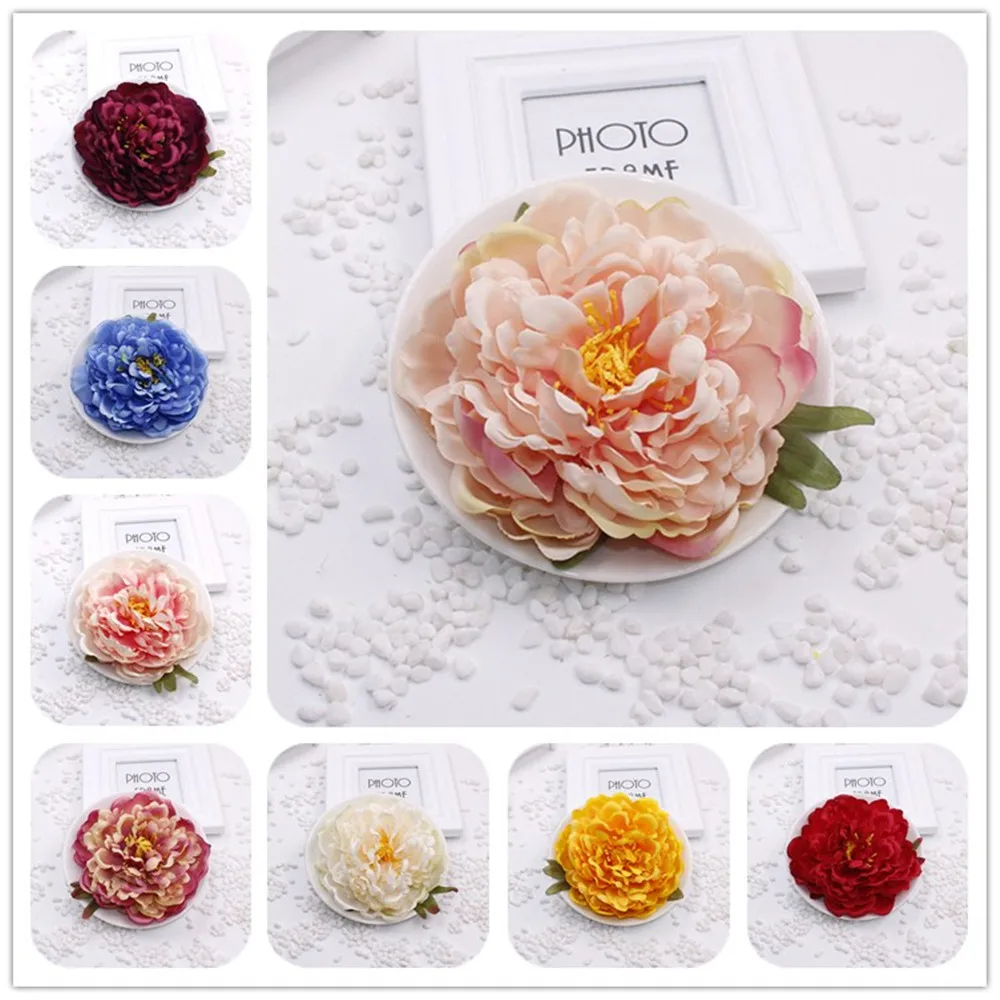 

1pcs large artificial flowers peony Fan Bingbing same paragraph silk costume hairpin headdress hair ornaments decorative flower