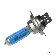 Белые противотуманные галогеновые лампы, 2 шт., автомобильный светильник s, автомобили, H7, лампа 55 Вт, 100 Вт, 6000 К, галогенная Автомобильная фара, светильник 12 В, автомобильный Стайлинг