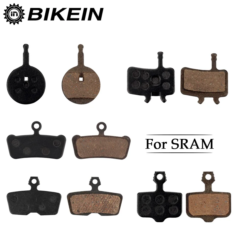 2 Pairs 4 Mountain Bike Resin Disc Brake Pads For AVID BB5 MTB Semi-Metallic//pad