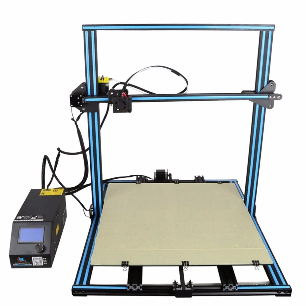 

3D Printer 500*500*500mm Large Printing Size With Filament Detector LCD Display DIY Desktop Printer
