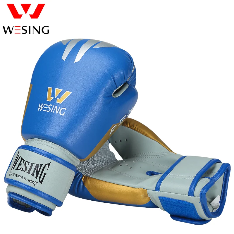 Wesing боксерские перчатки из искусственной кожи Muay Thai Boxeo Fight mma Sandbag тренировочные
