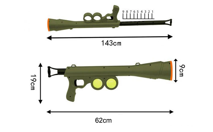 Профессиональный Отправитель пушка для мячей мячик для собаки собака диспенсер для мяча пусковая ловля мяч для питомцев тренировка выносливости оборудование