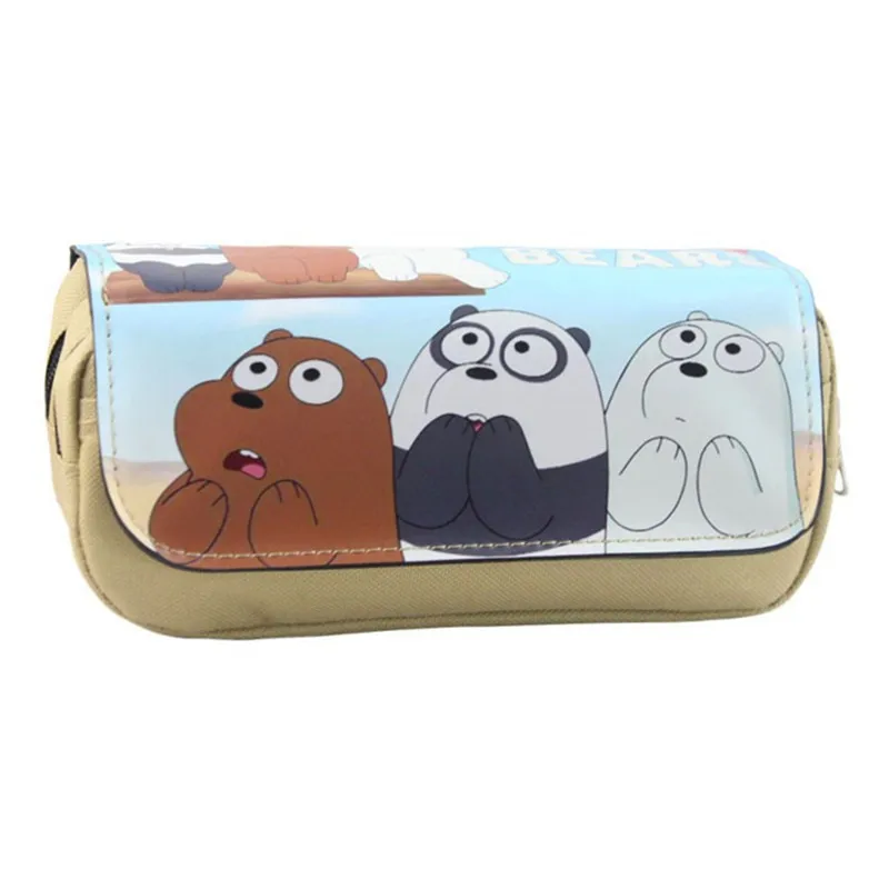 

Cute Anime We Bare Bears Wallet Zipper Leather Coin Wallet Alucard Long Wallet Purse