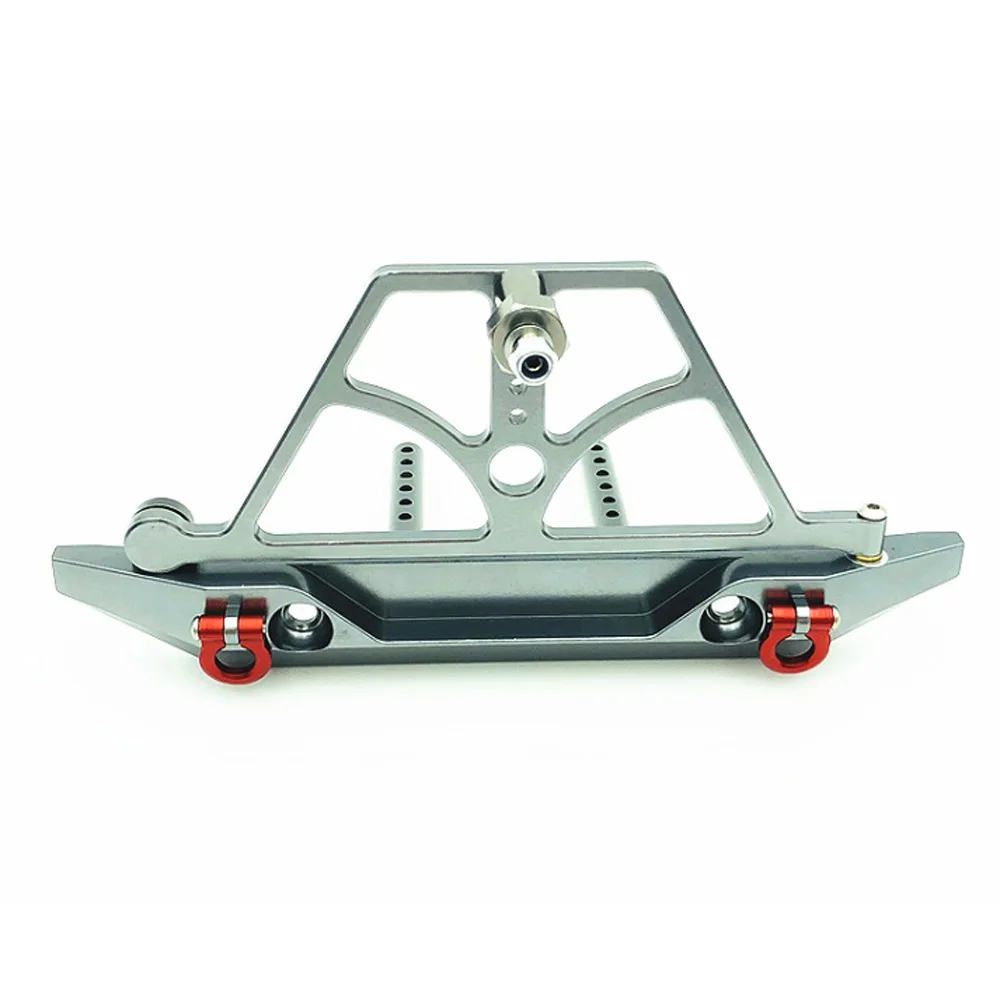 

Metal Rear Bumper Tire Carrier For 1/10 RC Crawler Truck Axial SCX10 II Jeeps