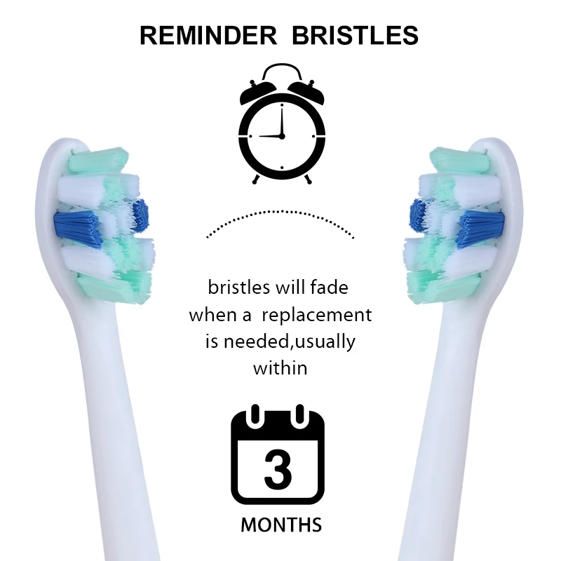 Новое поступление, 20 шт/5 упаковок, сменные насадки для зубных щеток, мягкие насадки для Philips Sonicare, алмазная очистка, здоровая Чистка, EasyClean