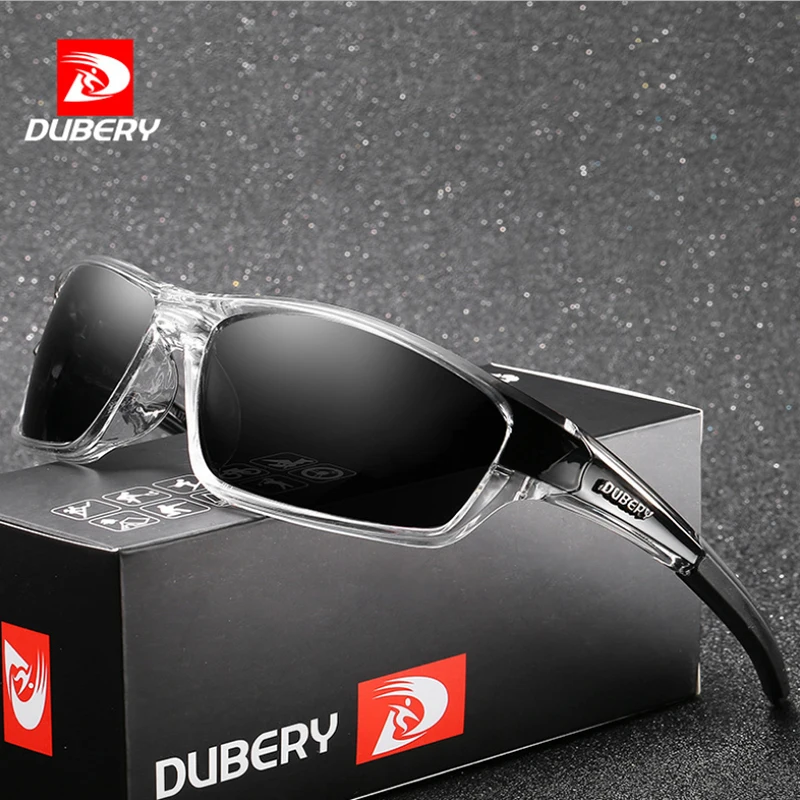 DUBERY Fashion Polarized Sunglasses Men Brand Designer Sport Sun