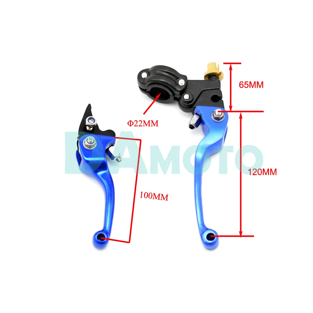 Мотоцикл с ЧПУ складной сплав ASV F3 длинный тормозной рычаг складывающаяся муфта тормозной рычаг спереди насос для CRF KLX YZF rmz Установите для Dirt Pit Bike