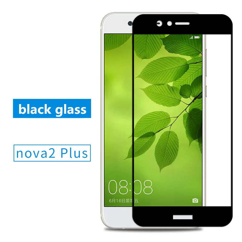 mobile screen guard For Huawei nova 2 glass tempered Huawei nova 2 screen protector film full cover Huawei nova2 nova 2 plus protective glass cell phone screen protector