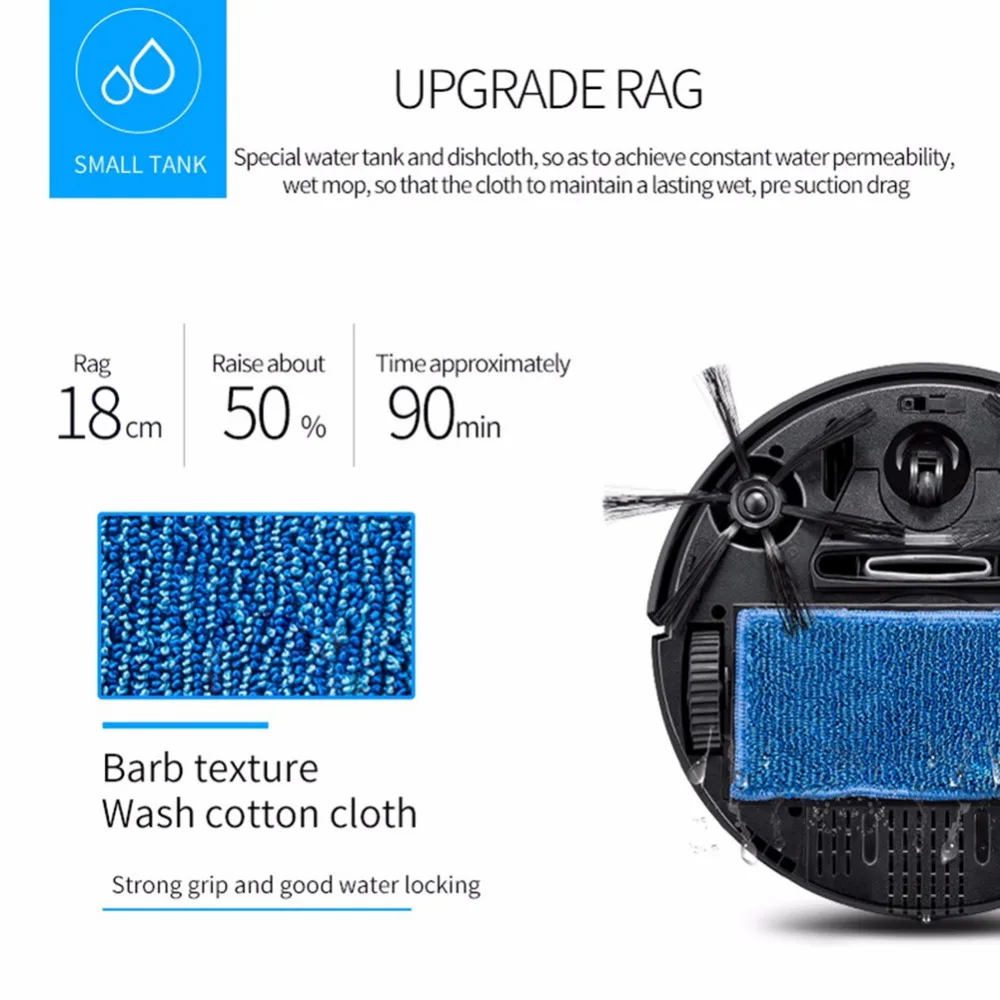 ISWEEP S550 Intelligent Robot Vacuum Cleaner 1000pA Wireless Vacuum Cleaner Robot Self Charging Home Cleaning Sweeper Mopping