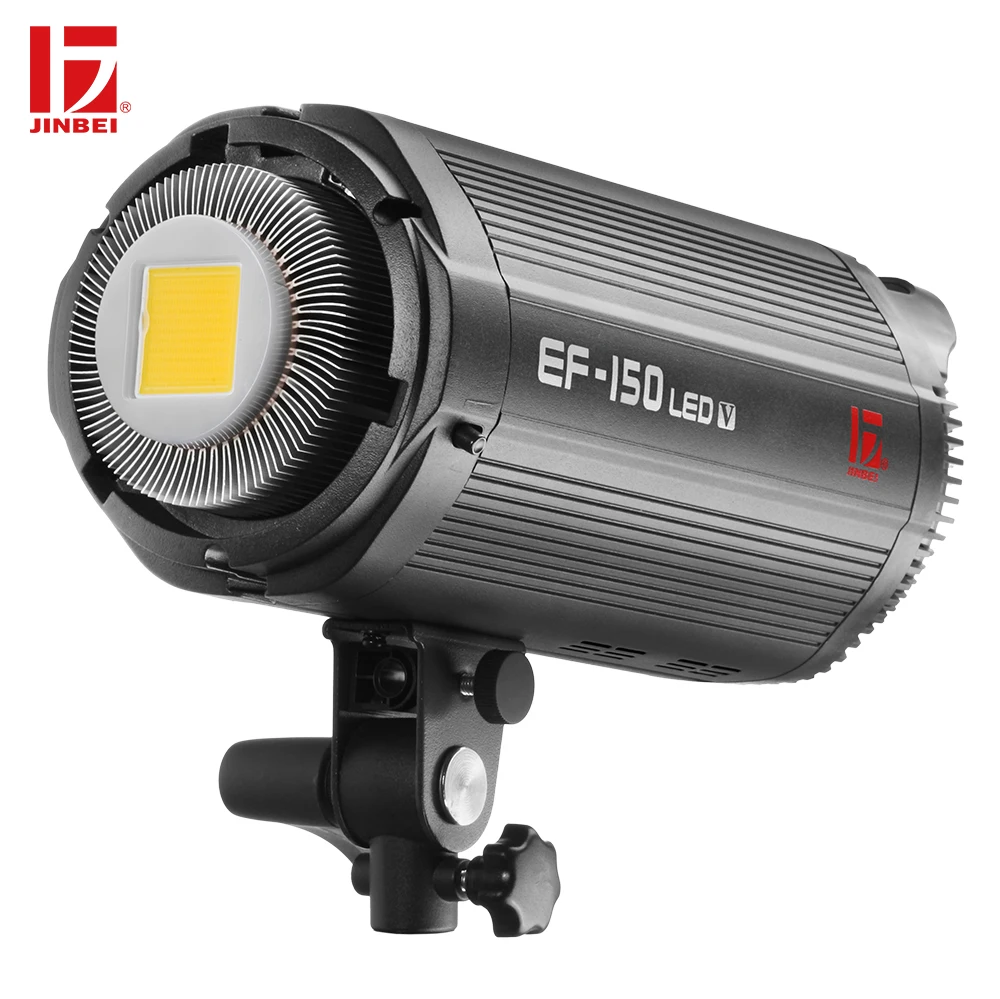 

JINBEI EF-150 150W LED Video Light 5500K Continuous Output Studio Photography Dimmable Lamp Bowens Mount Free Shipping
