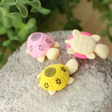 

Carton little turtle eraser Creative Stationery 30*20*12mm 12pcs free shipping
