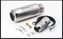 Universal Laser standard font b exhaust b font pipe Sports car sound font b exhaust b