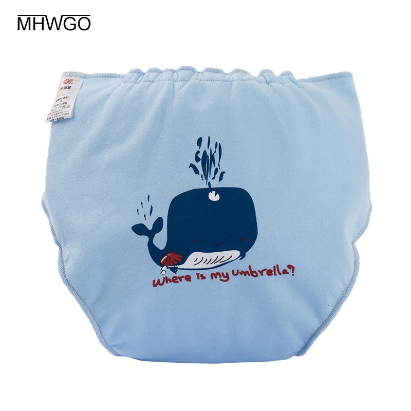

MHWGO ecological diaper mares panties cotton training pants panties for potty training cloth diapers
