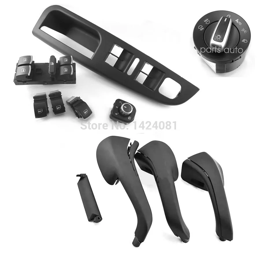 

11x For VW Jetta Golf MK5 06-09 Interior Window Headlight Mirror Switch Panel Trim 1K0868040B 1K4868049C 1K4868056B 1K0868187H