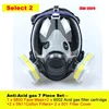 Acid gas 7 Piece set