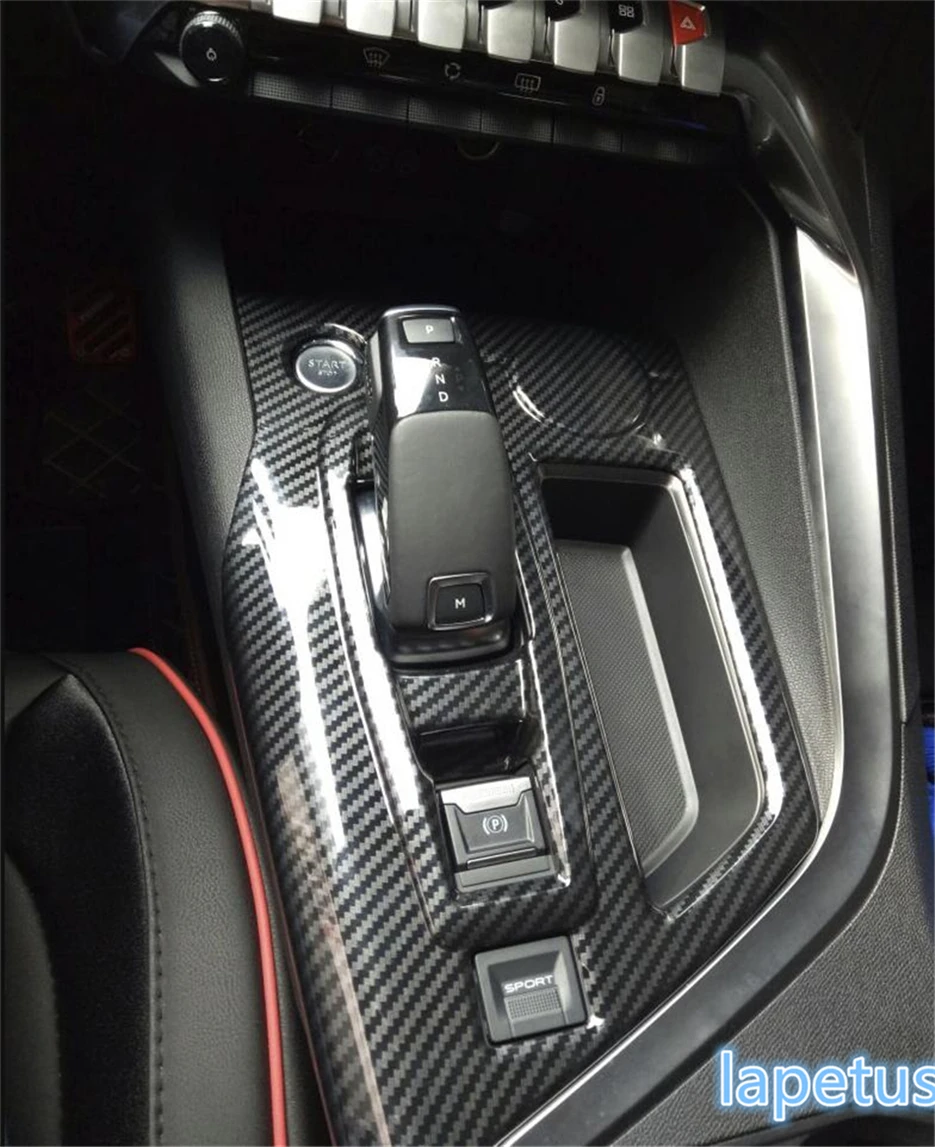 

Lapetus Stalls Gearshift Box Frame Decoration Frame Cover Trim 1 Pcs Matte Style Fit For Peugeot 5008 GT 2017 2018 2019 ABS