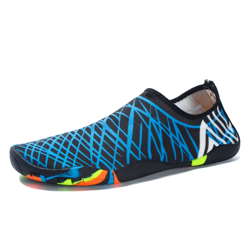  Summer Shoes Men Breathable Aqua Shoes Women Rubber Sneakers Adult Beach Slippers Upstream Shoes Sw