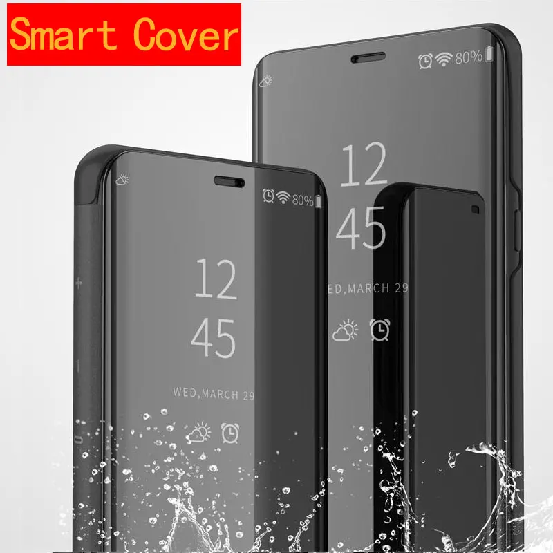 Smart Case Note9 PU Leather Mirror Flip Case for Samsung