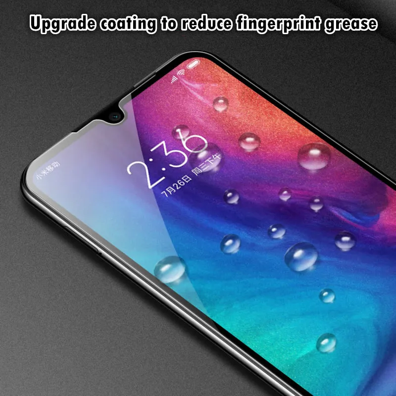 Закаленное стекло с полным покрытием для Xiaomi Redmi Note 7 8 8T 9 5 6 F2 Pro Plus Mi 10 lite SE F1 защита