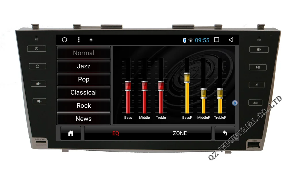 Best QZ industrial HD 9inch Android 8.1 T3/T8 Car DVD Player for Toyota Camry 40 2006-2011 with WIFI 3G 4G Radio RDS Navigation Map 9
