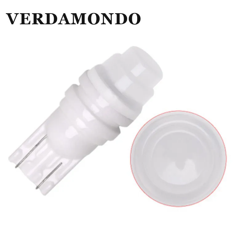 1 шт. T10 Светодиодные керамические W5W 3 SMD 2835 боковые габаритные лампы авто