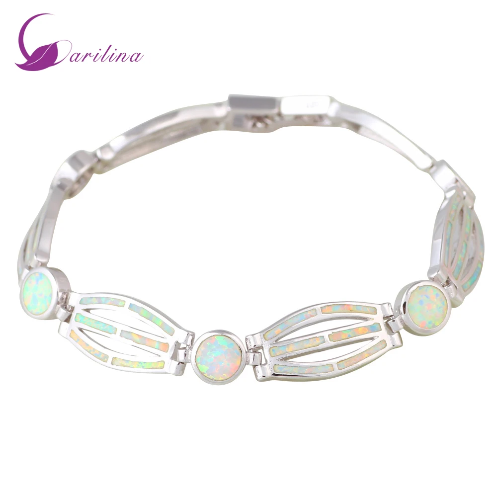 Браслеты женские с белым огненным опалом 19 см 7 48 дюйма B469|bangle india|bangle cuffbangle holder |