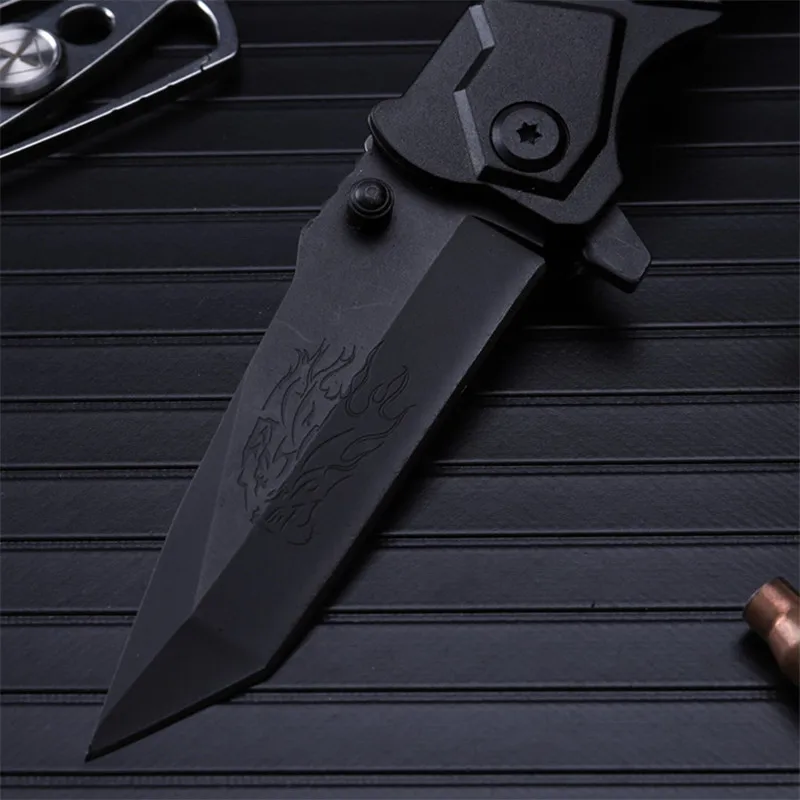 2016 New Arrival Real Navajas High Quality Outdoor Folding Knife Self-defense Wilderness Survival With Hardness Wild Fruit All