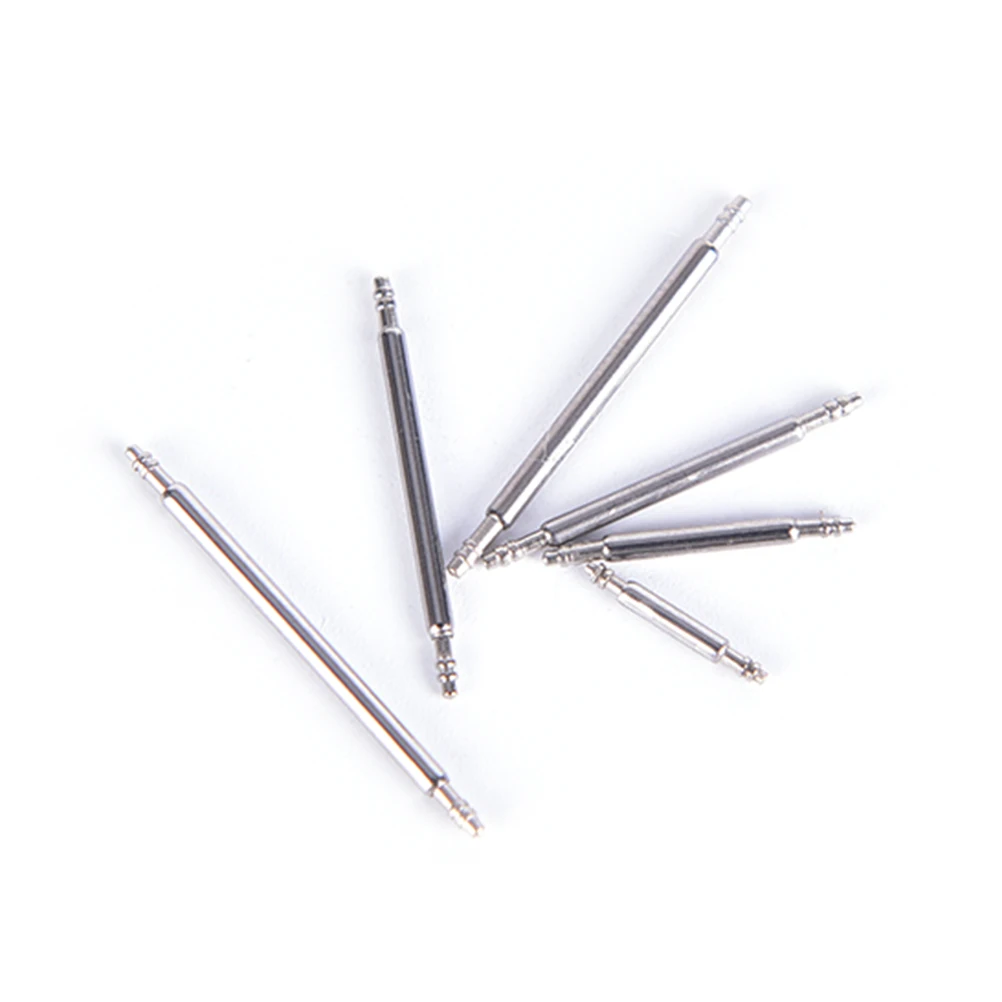 Watch Band Spring Bars Strap Link Pins Repair Watchmaker Stainless Steel Tools 8mm 12mm 16mm 18mm 20mm 22mm 20pcs afbeelding