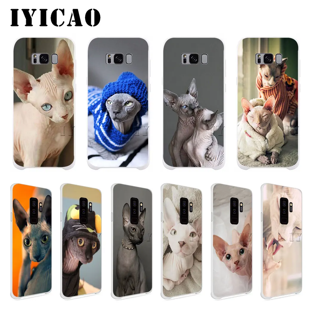 

IYICAO Sphinx Cat Case for Samsung Galaxy A3 A5 A6 A7 A8 Plus A9 A10 A30 A40 A50 A70 M10 M20 M30 A10S A20S A30S A40S A50S