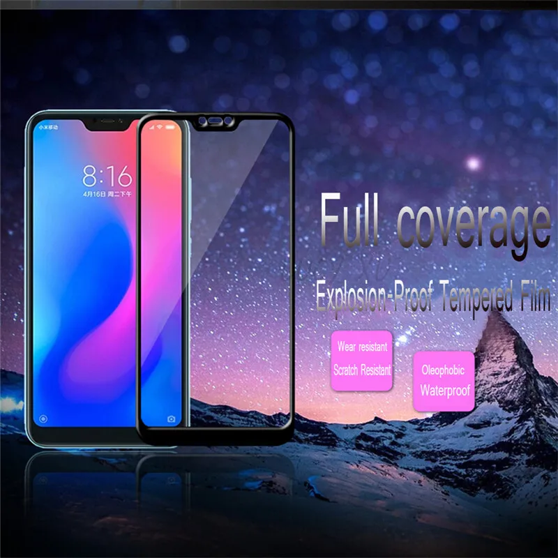 3D полностью проклеенное стекло для Xiaomi Redmi 4X 6A 6 Pro защита экрана полное покрытие