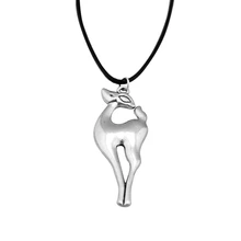 Fashion Elephant Bear Pendant Necklace Women Vintage Silver Chain Wing Deer Animal Pendant Necklace Female Jewelry Gift Fashion Elephant Bear Pendant Necklace Women Vintage Silver Chain Wing Deer Animal Pendant Necklace Female Jewelry Gift