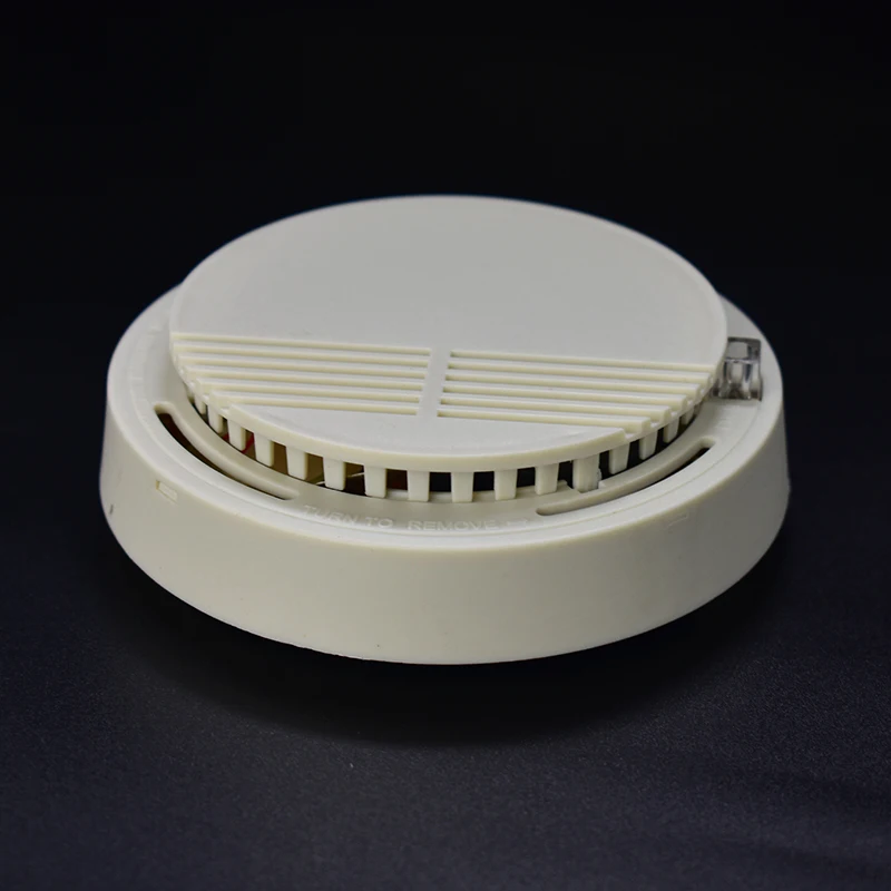 

FGHGF Hot High Sensitive Photoelectric Wireless Smoke Fire Detector Alarm System Security Safety smokehouse Smoke Detector White
