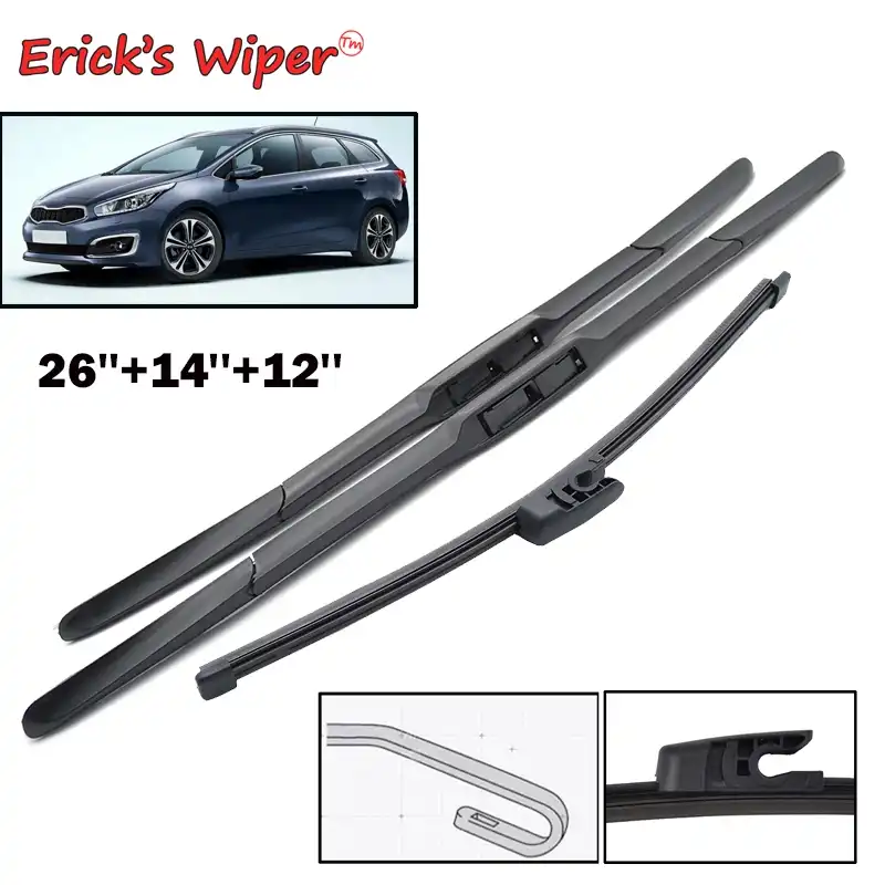 Erick's Wiper Front Wiper Blades For Kia Forte K3 Cerato 2014 2015 2016