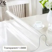 Lanskaya 2017 Rushed Echt Moderne Pvc Transparent Küchentisch Abdeckung Wasserdicht Öl Clot Weichglas Tischdecke Dicke 1,0 Mm