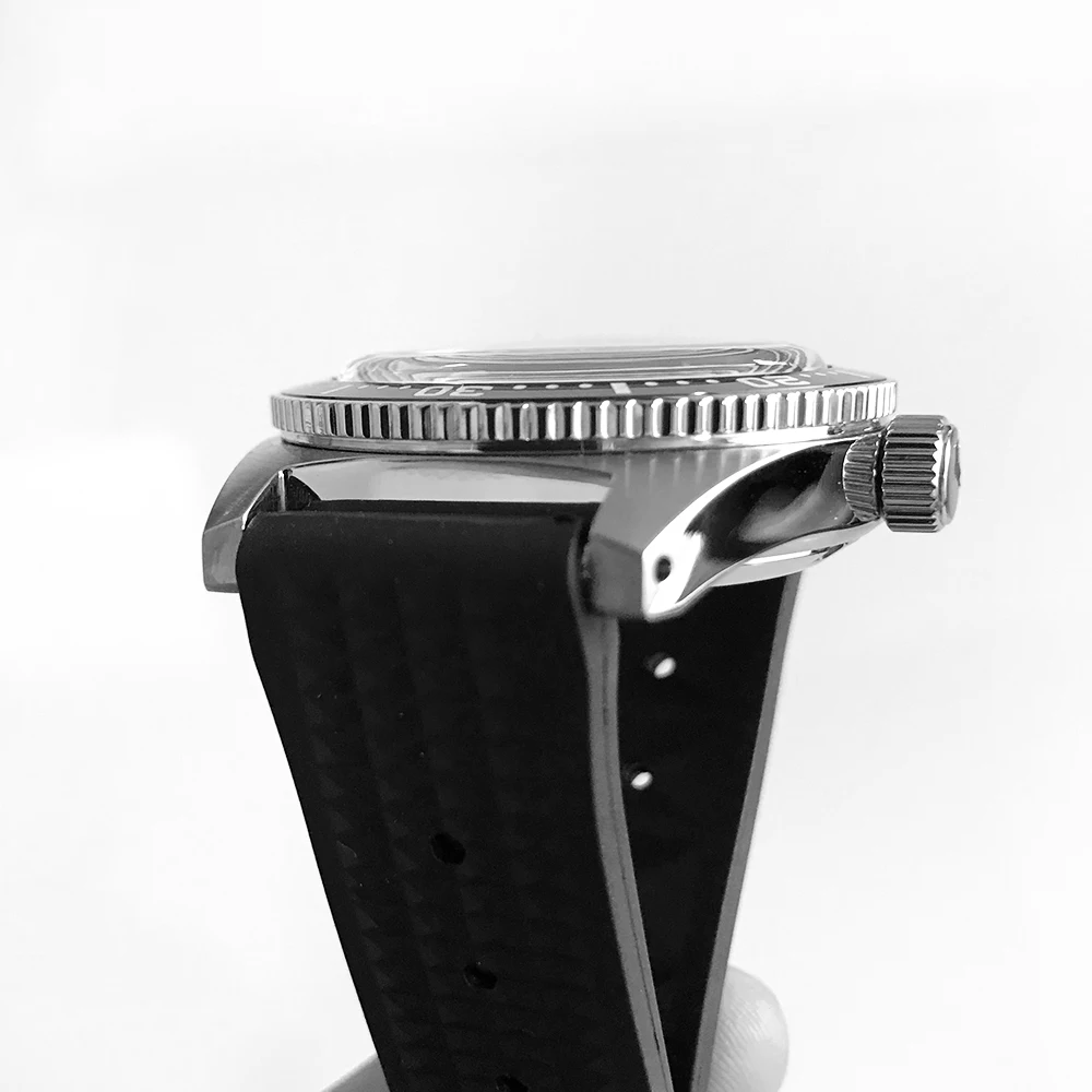 Сан Мартин 62MAS Мужские автоматические часы нержавеющая сталь Дайвинг часы 200 м водостойкий керамический Безель модные наручные NH35