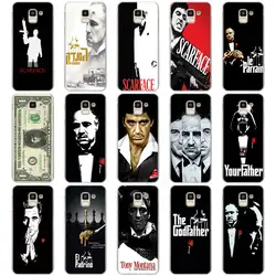 Scarface Крестный отец живопись задняя крышка для samsung Galaxy J4 J6 плюс J8 2018 J2 J3 J4 J5 J6 J7 2018 телефон случаях