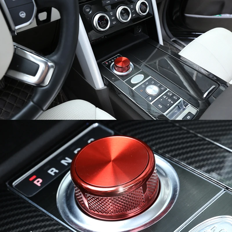 Сплав автомобиля-Стайлинг чехол для рычага переключения передач Накладка для Land Rover Дискавери Спорт/Дискавери 4/Range Rover Vogue SV/Evoque 2013