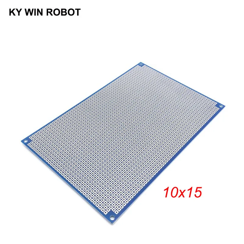 1pcs 10x15cm 100x150 millimetri Bule Double Side Prototype PCB Universale Printed Circuit Board Protoboard per Arduino|PCB doppia faccia| - AliExpress