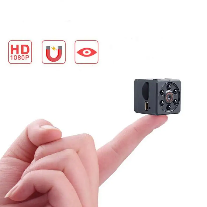 

Mini Camera, 1080P Portable Mini HD Babysitter Cam with Night Vision and Dynamic Detective, Perfect Indoor Security Camera for H