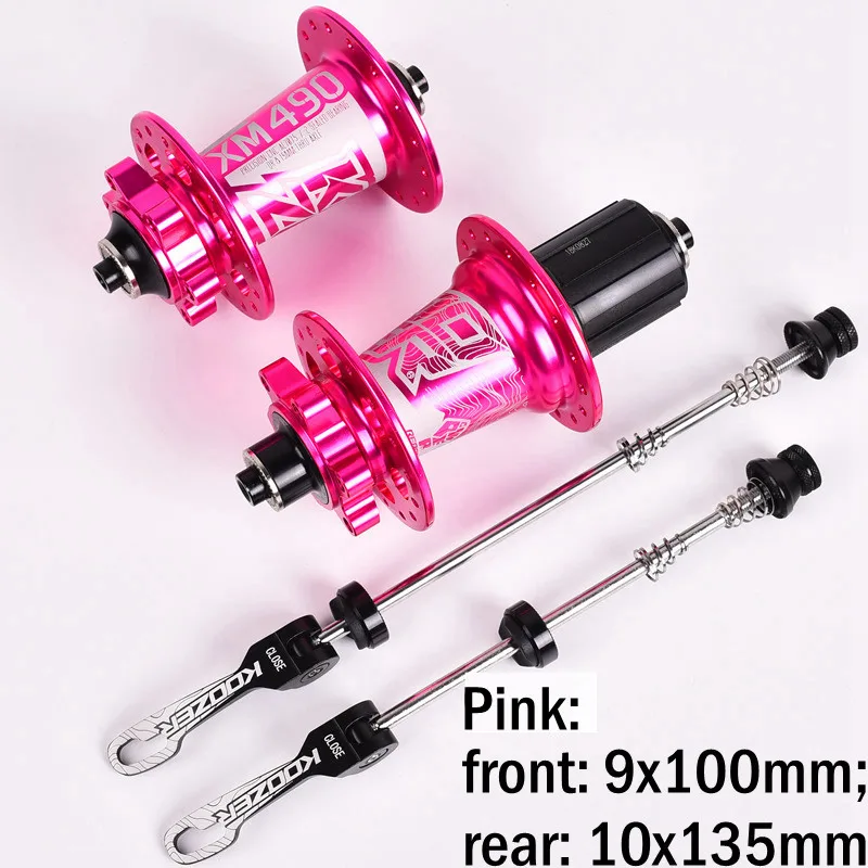 New Koozer XM490 Hubs Sealed 4 Bearing MTB Mountain Bike Hub Rear Hub